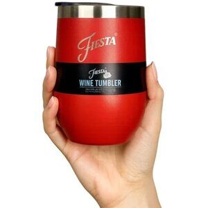 NWT Fiestaware Fiesta15 oz Wine Tumbler Scarlet Red - hot or cold drinks